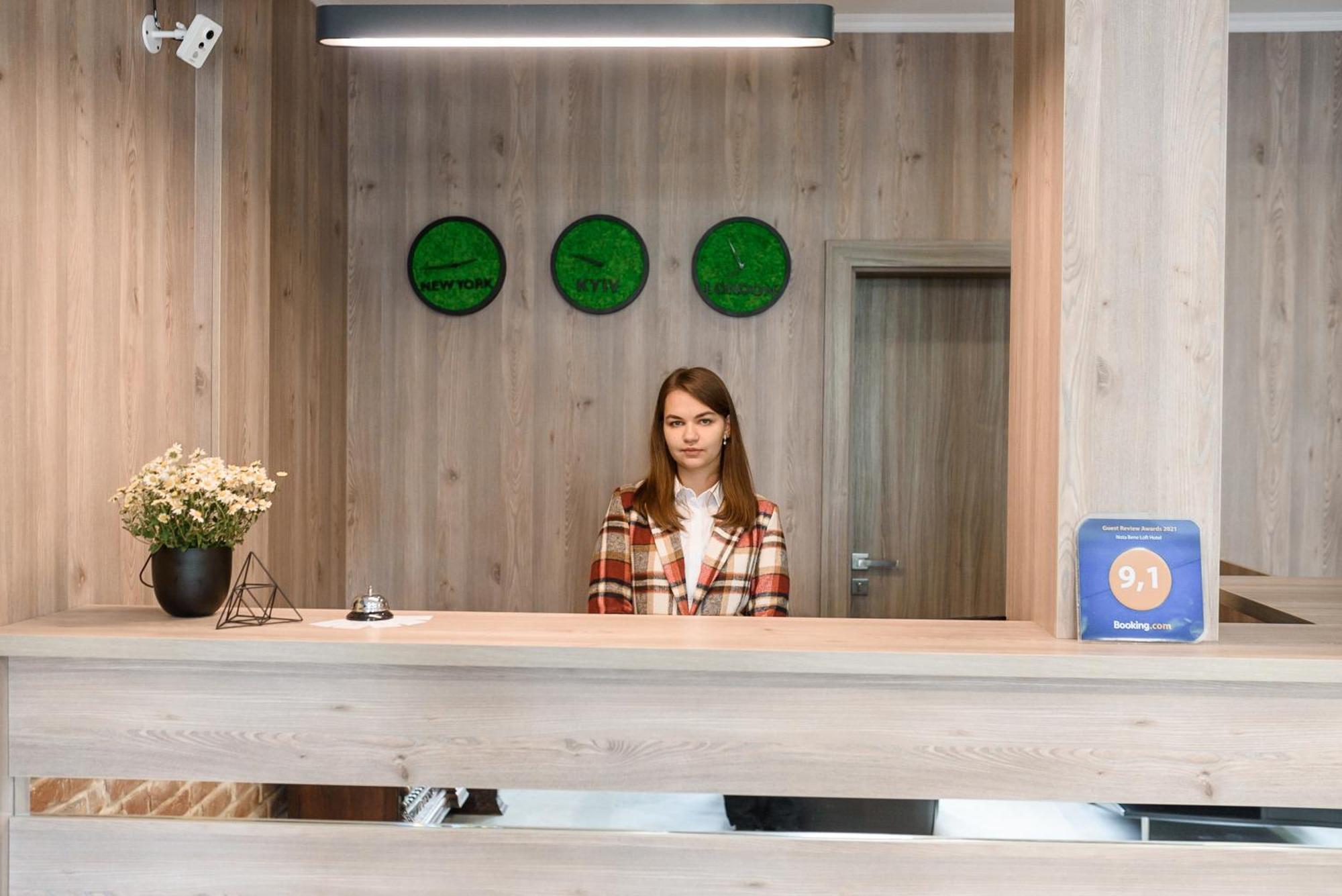 Nota Bene Loft Hotell Lviv Eksteriør bilde
